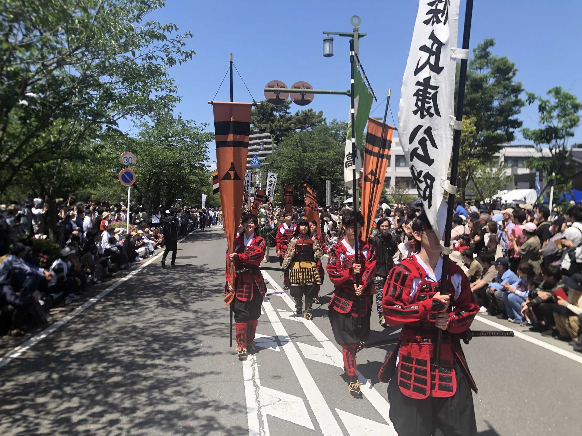 第60回小田原北條五代祭り　武者隊に参加