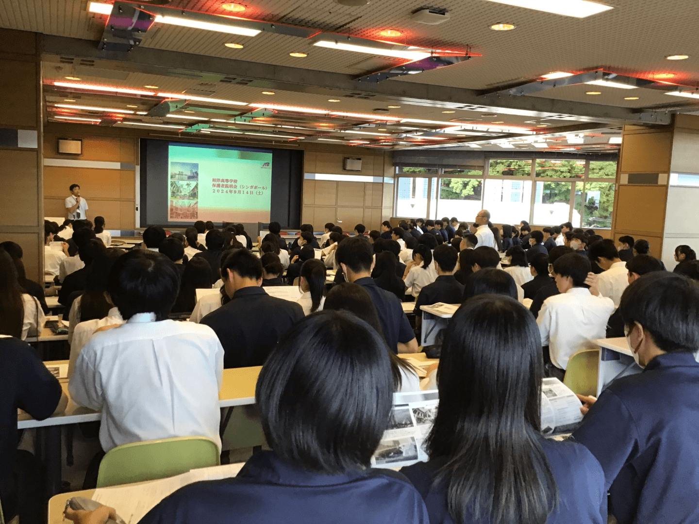 文理コース２年　学年集会