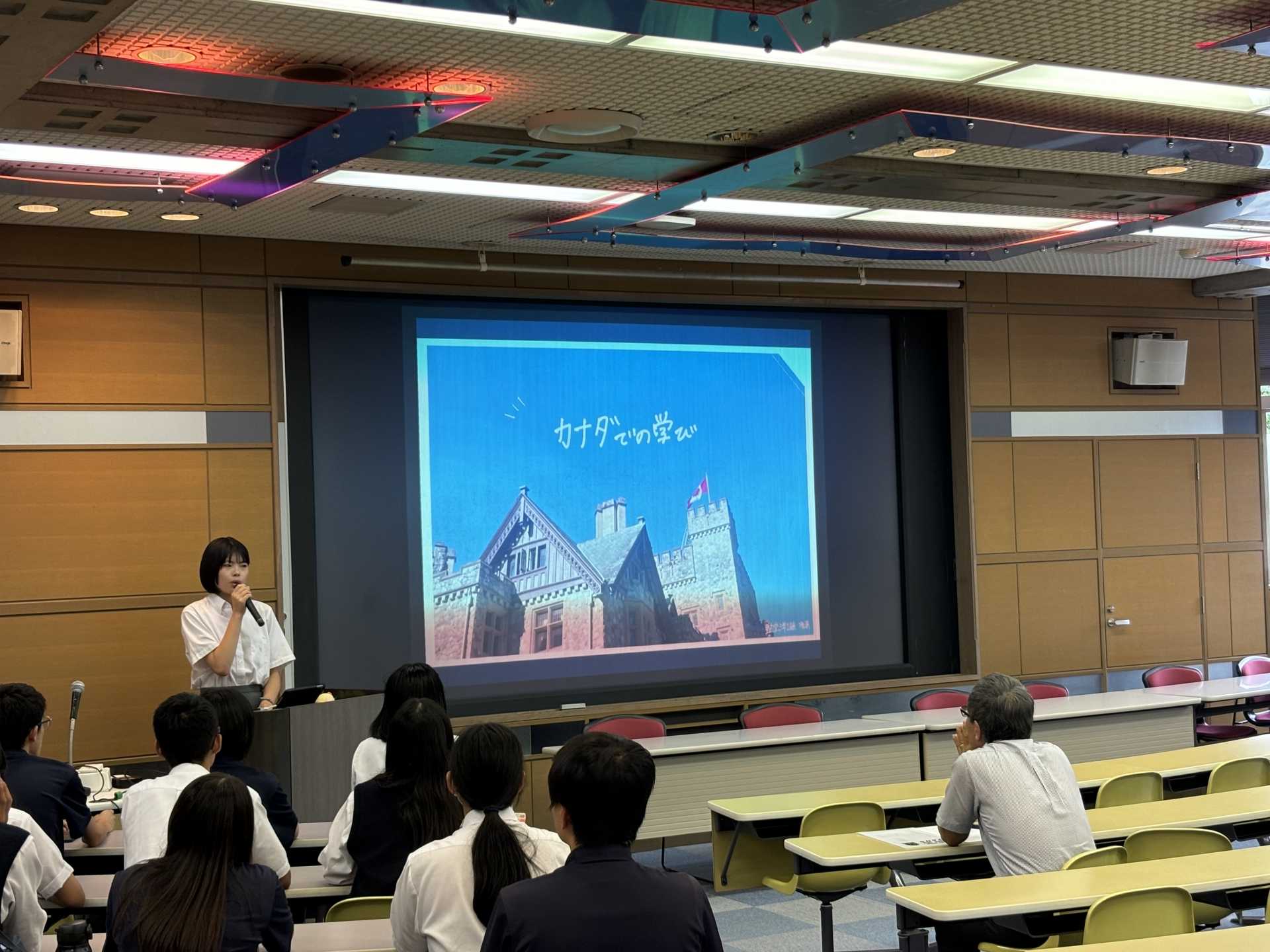 2024年度　カナダ語学研修　帰国報告会