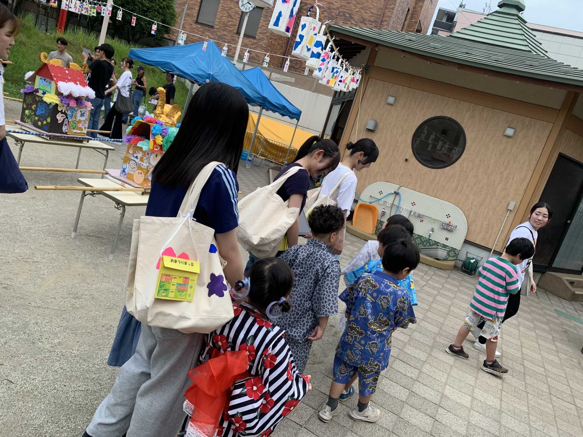 小田原愛児園でのボランティア活動