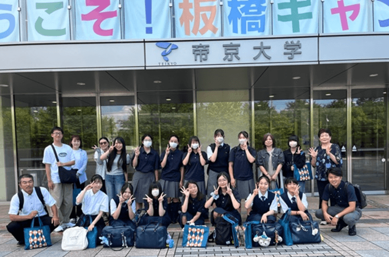 夏休み、帝京大学視能矯正学科キャンパス見学に行ってきました！