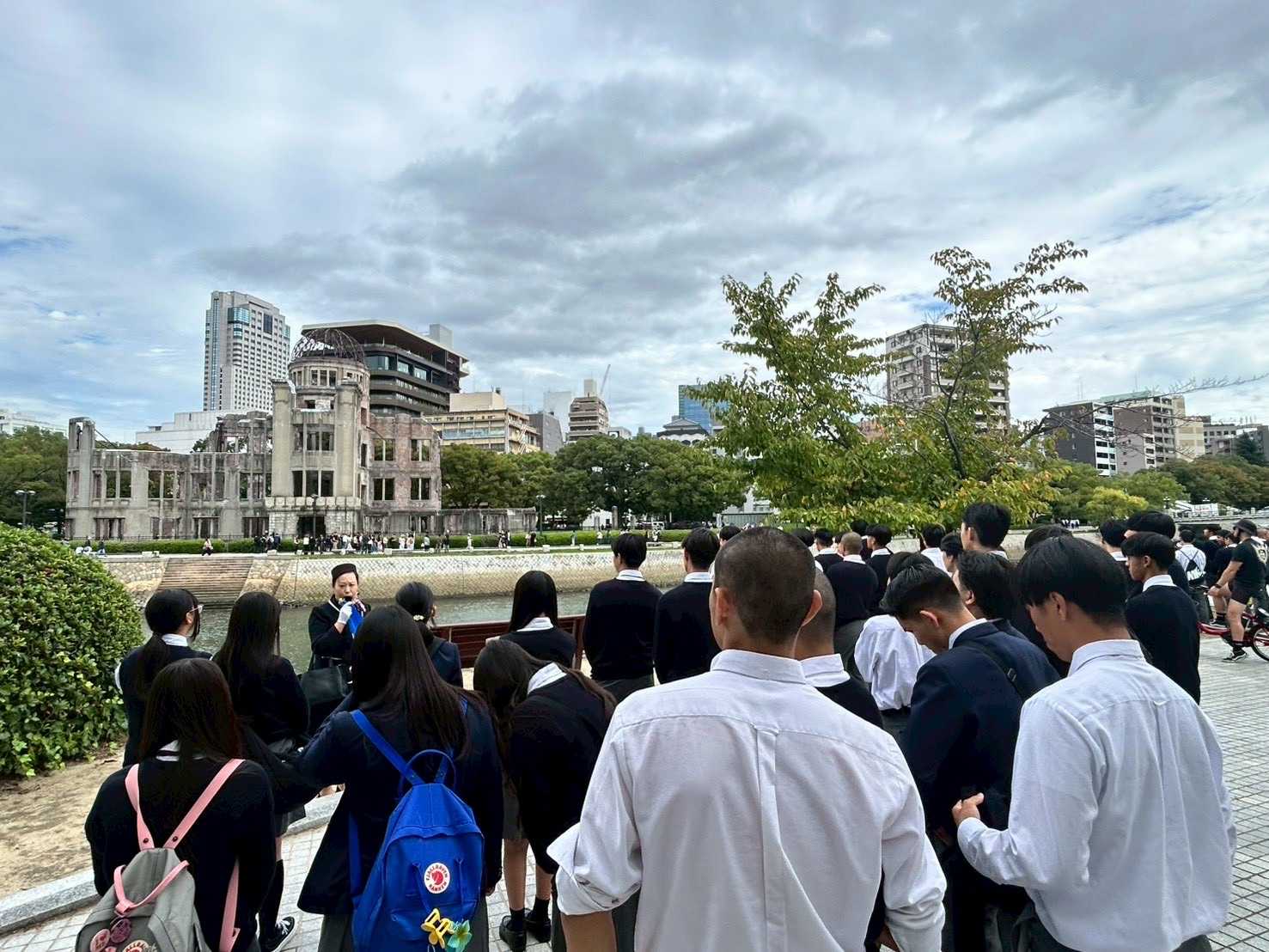 進学コース地域研修旅行1日目