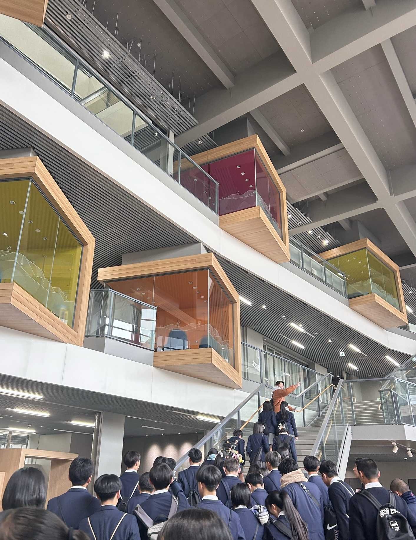 文理コース１年　大学見学