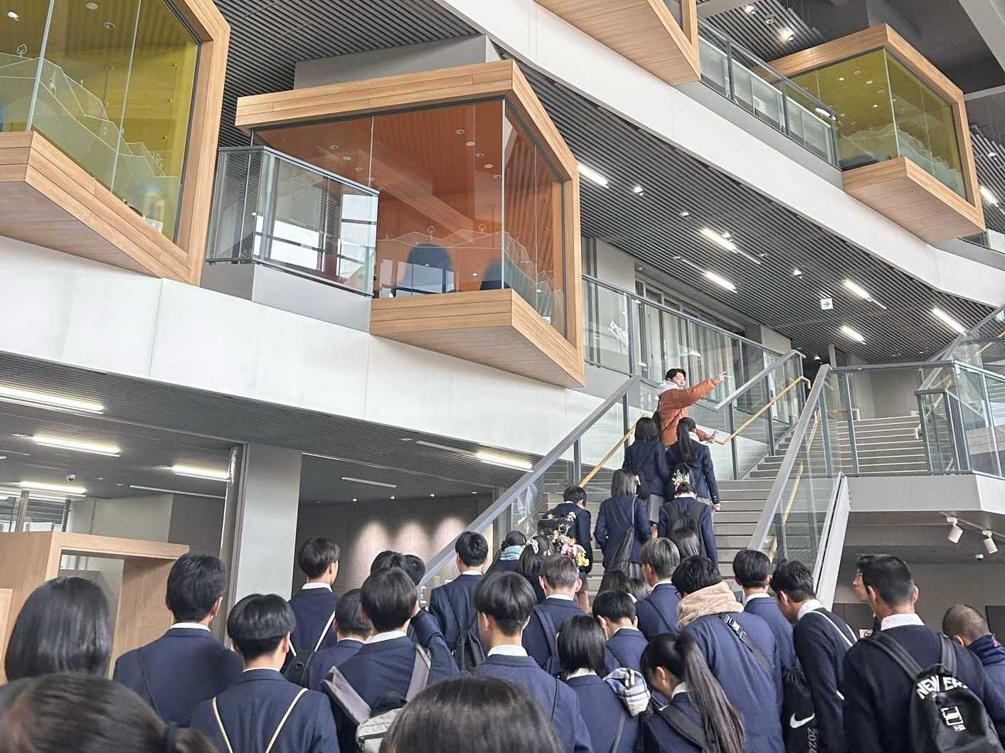 文理コース１年　大学見学
