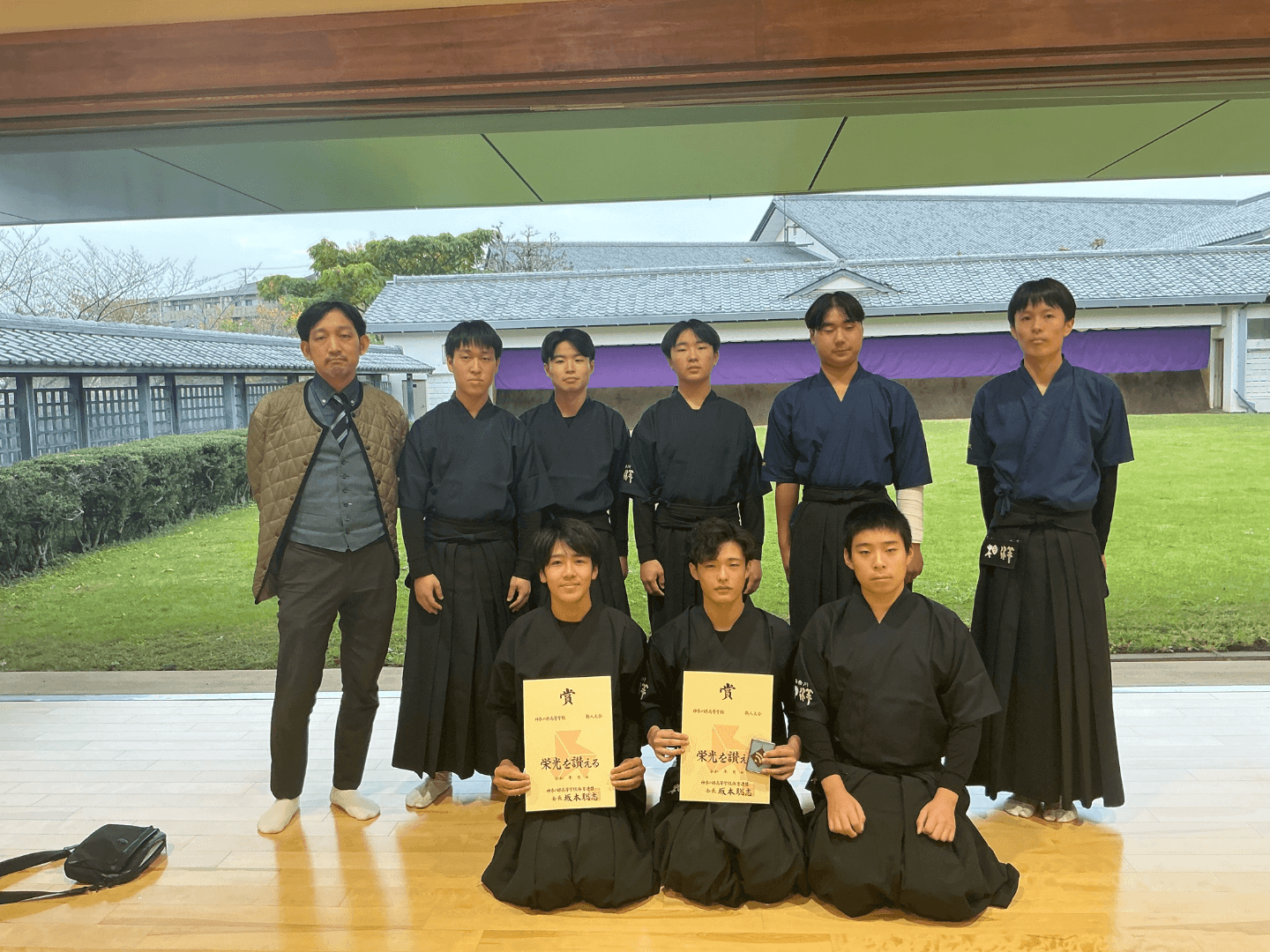 新人戦男子団体5位 高橋選手個人準優勝!