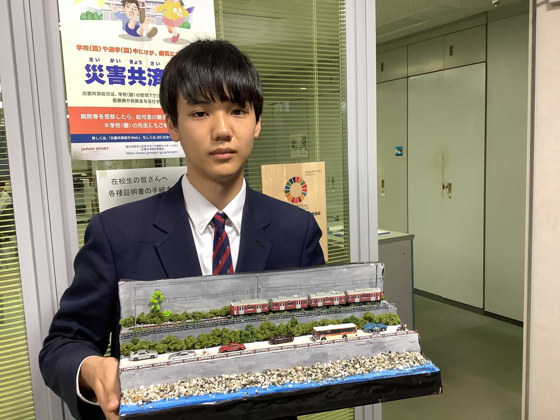 鉄道研究部 総文祭 4年連続ジオラマ部門入賞