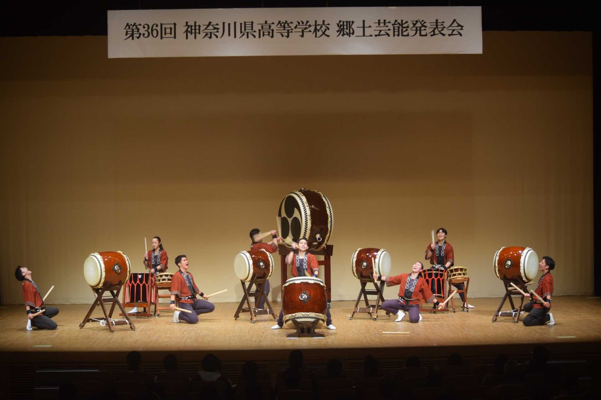 神奈川県高等学校総合文化祭にて郷土芸能部門教育長賞を受賞しました。