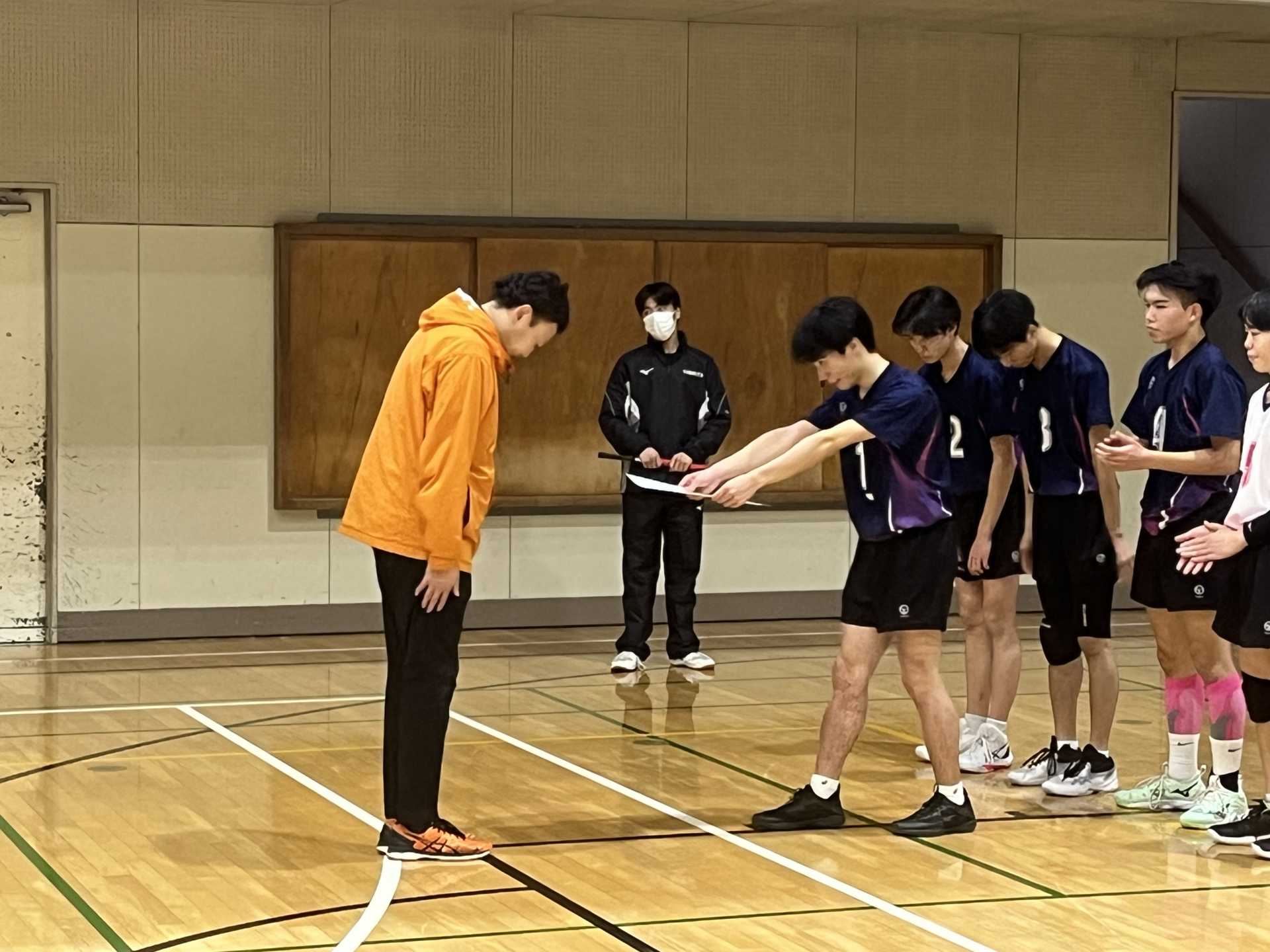 男子バレーボール部　秋季・冬季大会報告