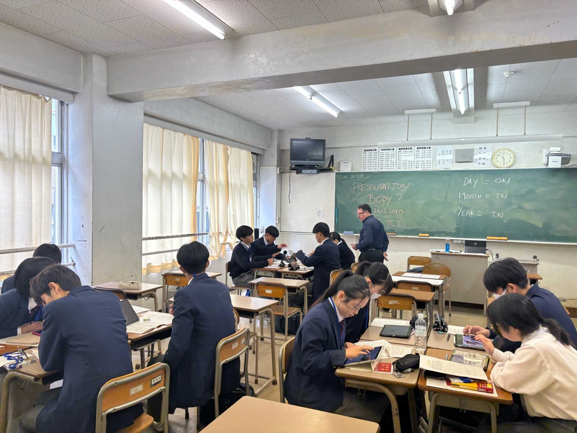 文理1年 校内留学