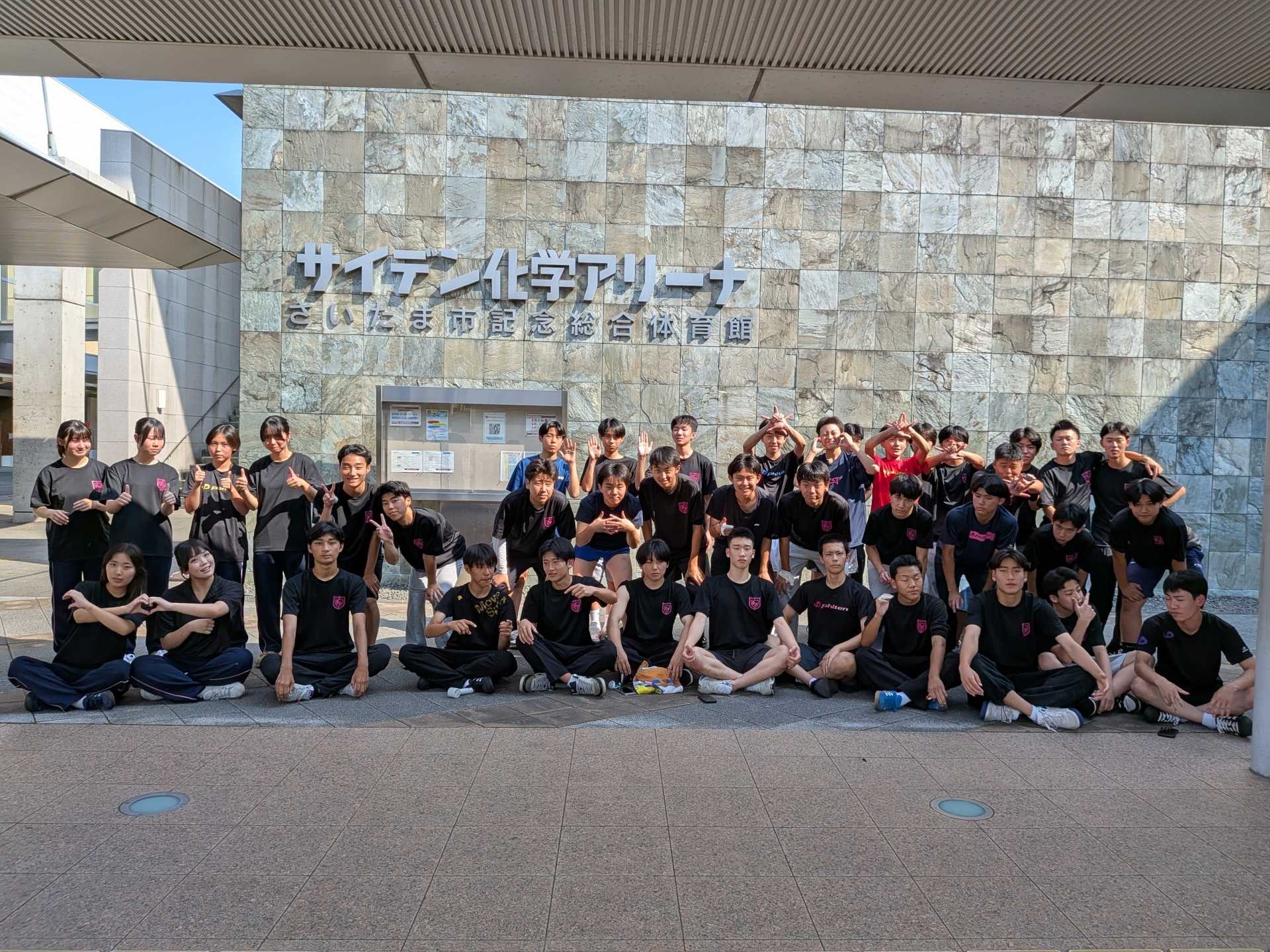男子バレーボール部　夏季埼玉合宿
