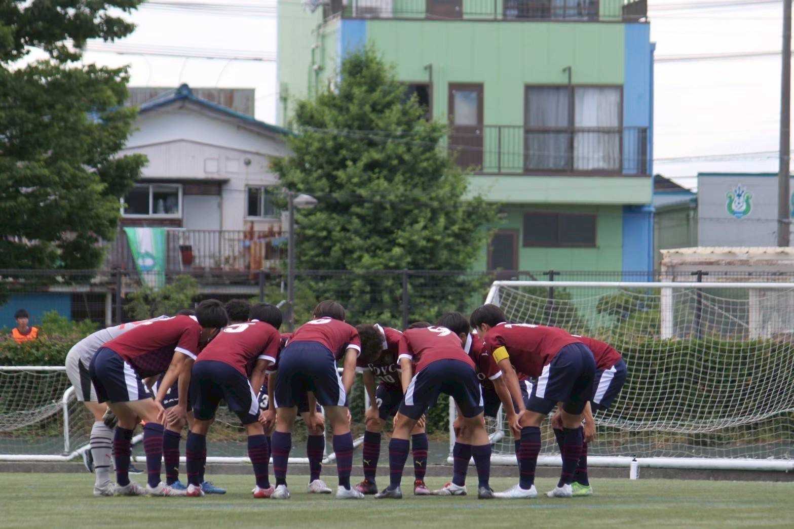 サッカー部の活動の様子