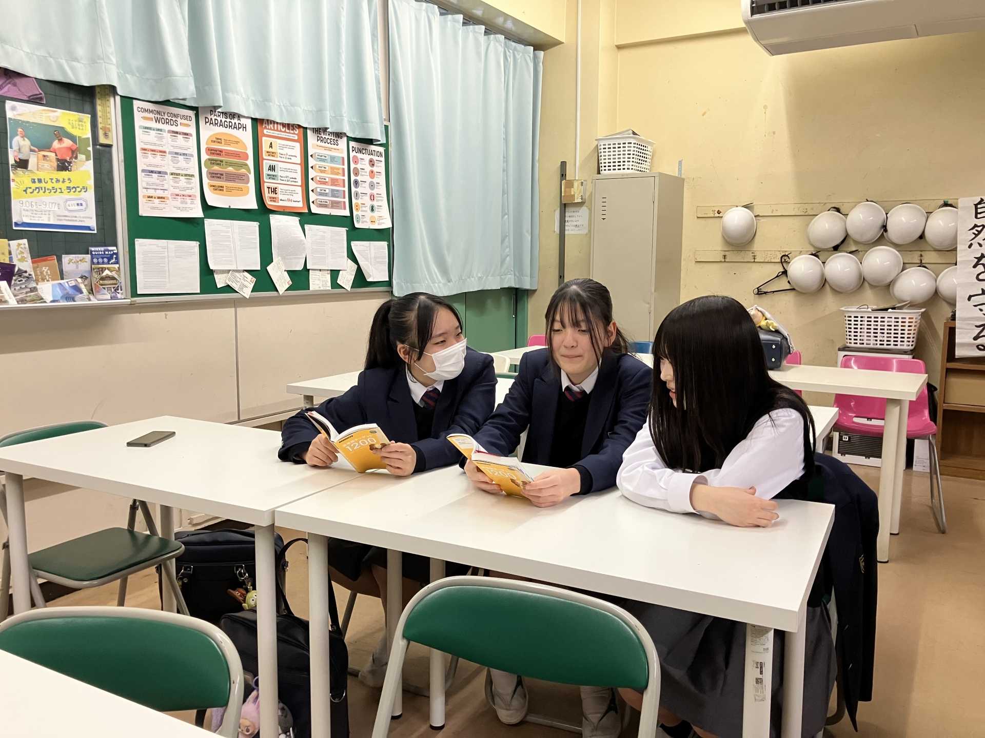 英語部の活動の様子