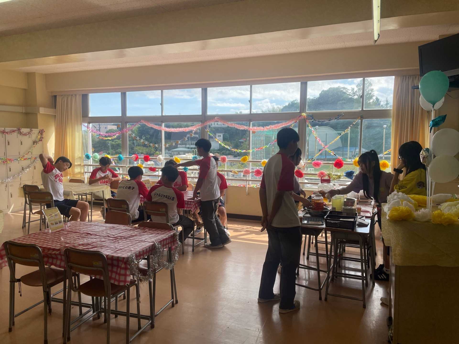 食物研究部の活動の様子